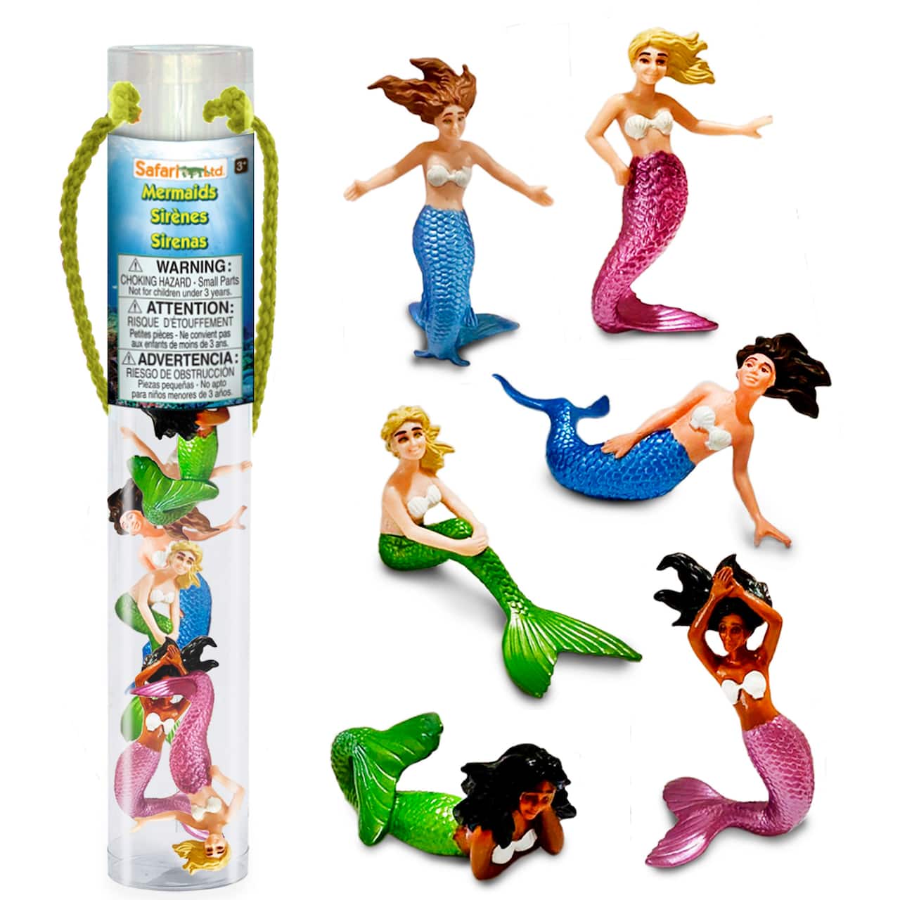 12 Pack: Safari Ltd® Designer TOOB® Mermaids Set